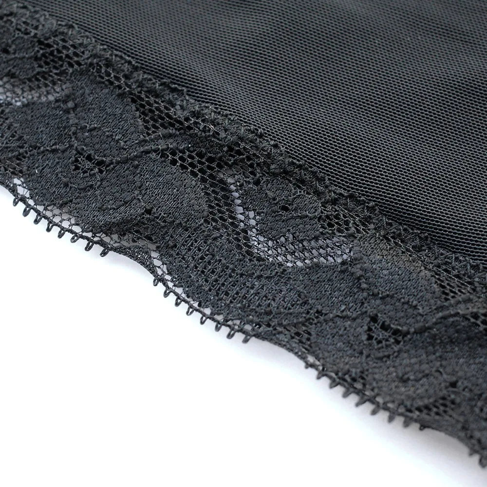 Lace Zip Body Shaper – Tummy Control & Butt Lifter Corset