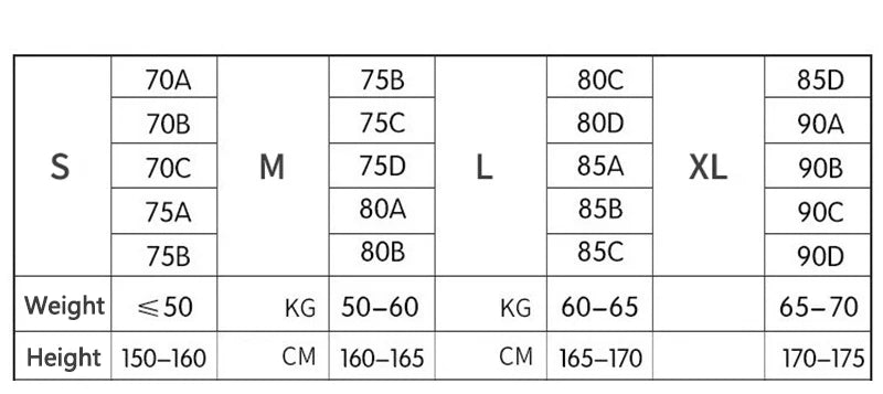 Seamless Deep V Wireless Bra with Soft Padding and Comfort Fit