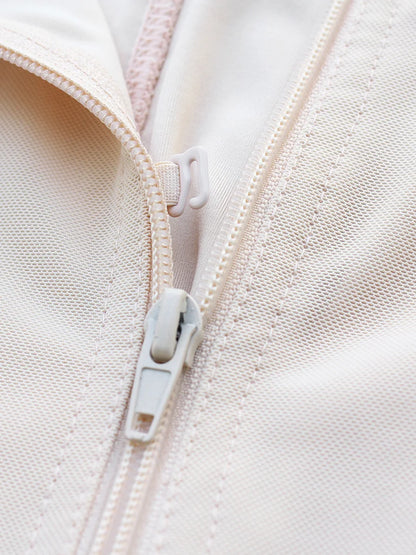 Lace Zip Body Shaper – Tummy Control & Butt Lifter Corset