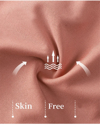 Seamless Deep V Wireless Bra with Soft Padding and Comfort Fit