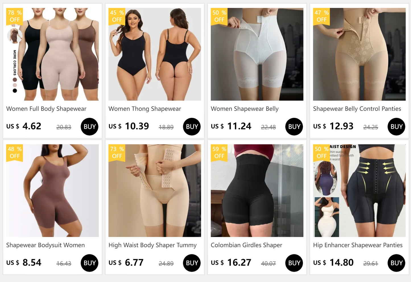 Colombian Shapewear – High Compression Tummy Control & Butt Lifter