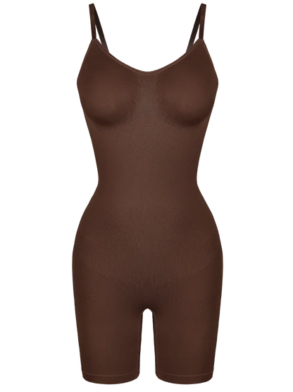 Full Body Shaper – Adjustable Straps, Tummy Control & Seamless Slimming Bodysuit