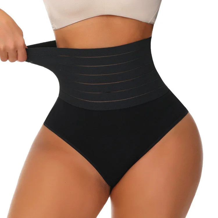 High-Waist Thong Shapewear – Tummy Control & Butt Lifter Panty