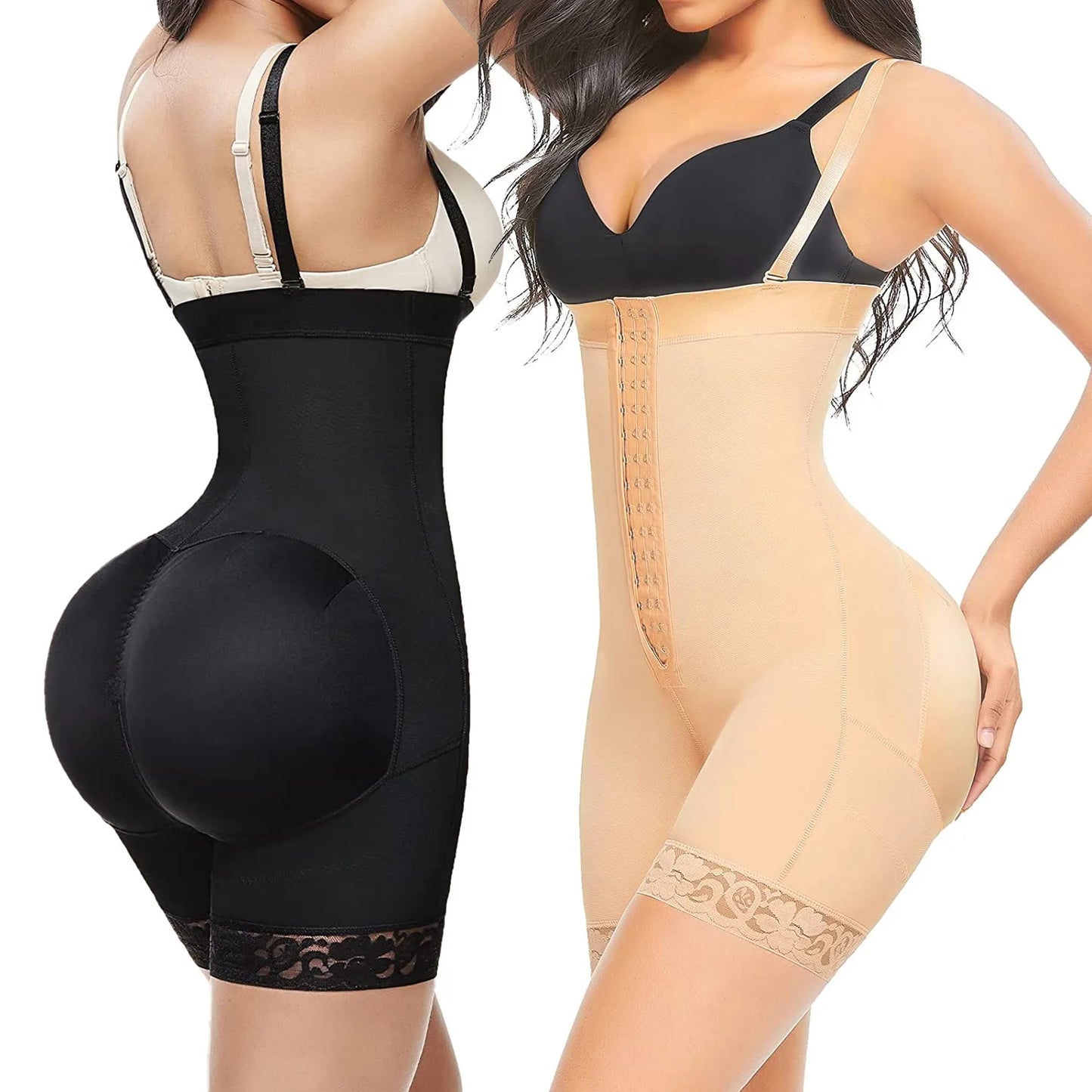 High-Compression Abdominal Shapewear – Strapless Tummy Control & Waist Support