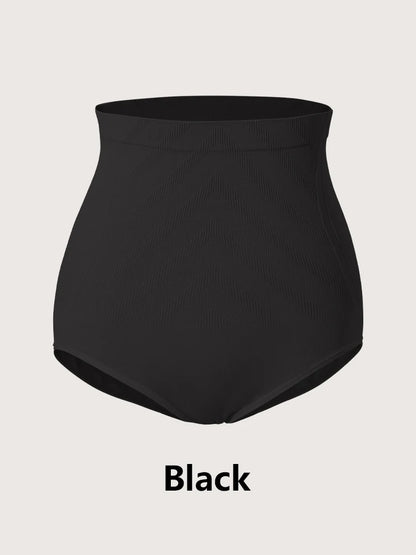 Seamless high-waisted shaping panties – Abdominal control and butt lift.