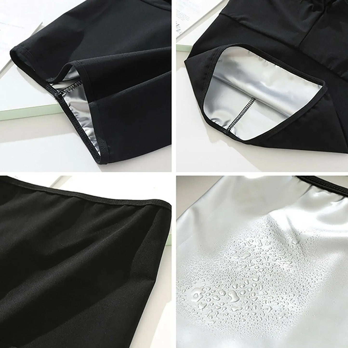 Sauna shorts – Thermal shaping shorts for fitness and waist control.