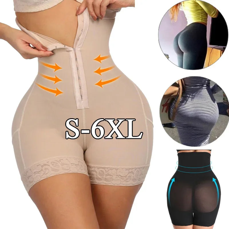 Colombian Butt Lifter Shapewear – High-Waist Tummy Control Panties
