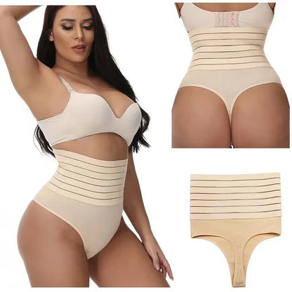 High-Waist Thong Shapewear – Tummy Control & Butt Lifter Panty