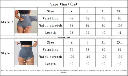 Seamless shaping panties with high waist and butt-lifting effect with hook closure
