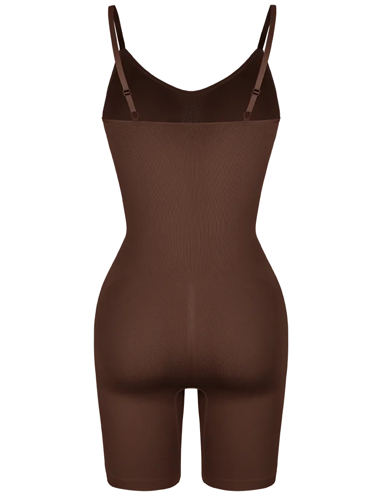 Full Body Shaper – Adjustable Straps, Tummy Control & Seamless Slimming Bodysuit