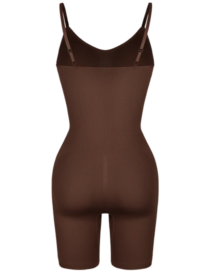 Full Body Shaper – Adjustable Straps, Tummy Control & Seamless Slimming Bodysuit