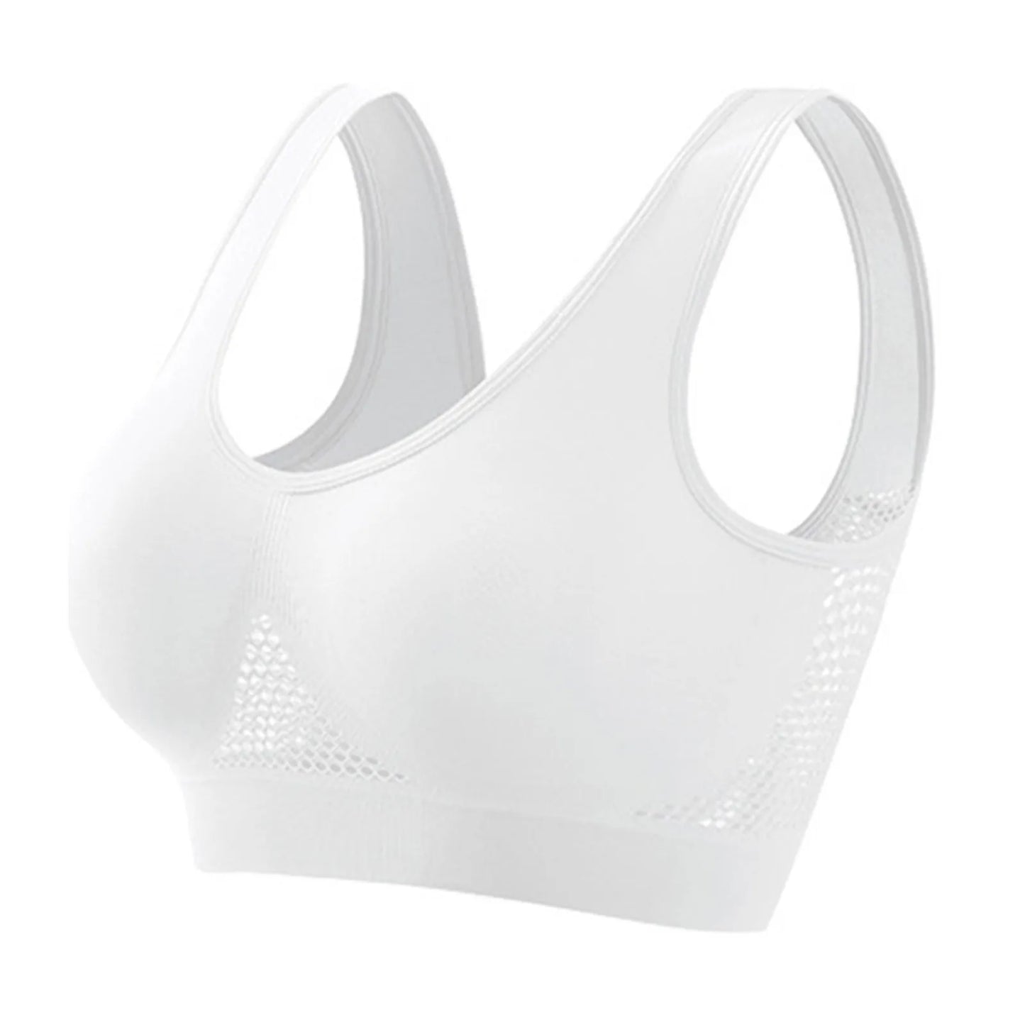 Shockproof Sports Bra – High Support & Beautiful Back Design for Running and Yoga