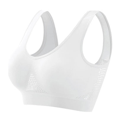 Shockproof Sports Bra – High Support & Beautiful Back Design for Running and Yoga