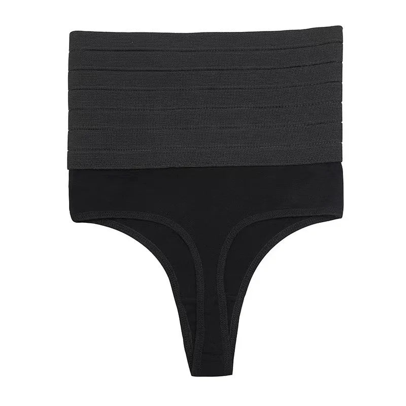 High-Waist Thong Shapewear – Tummy Control & Butt Lifter Panty