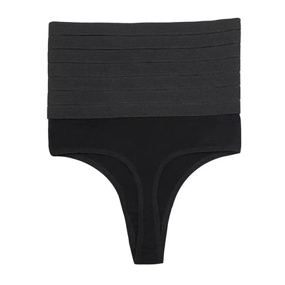 High-Waist Thong Shapewear – Tummy Control & Butt Lifter Panty