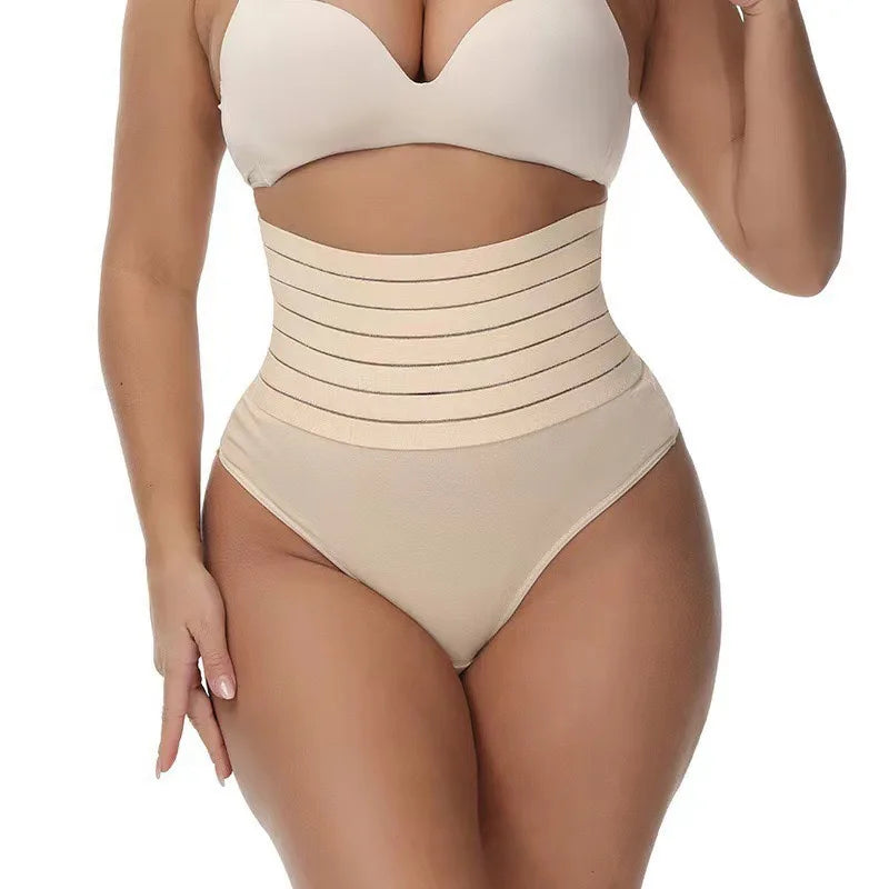 High-Waist Thong Shapewear – Tummy Control & Butt Lifter Panty