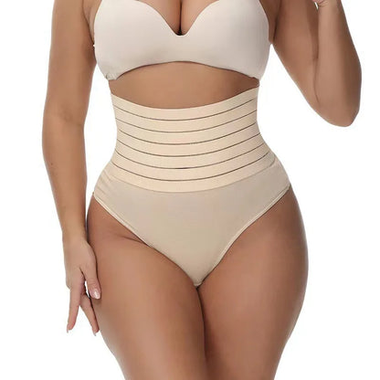 High-Waist Thong Shapewear – Tummy Control & Butt Lifter Panty