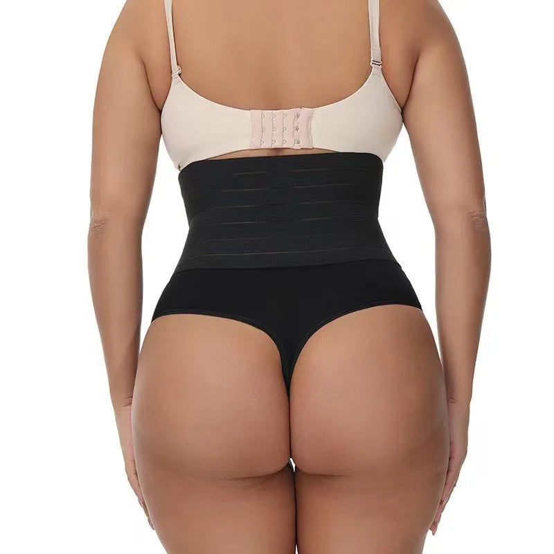 High-Waist Thong Shapewear – Tummy Control & Butt Lifter Panty