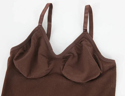 Full Body Shaper – Adjustable Straps, Tummy Control & Seamless Slimming Bodysuit