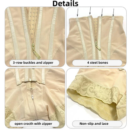 Colombian High Compression Shaping Belt – Abdominal Control and Waist Shaping