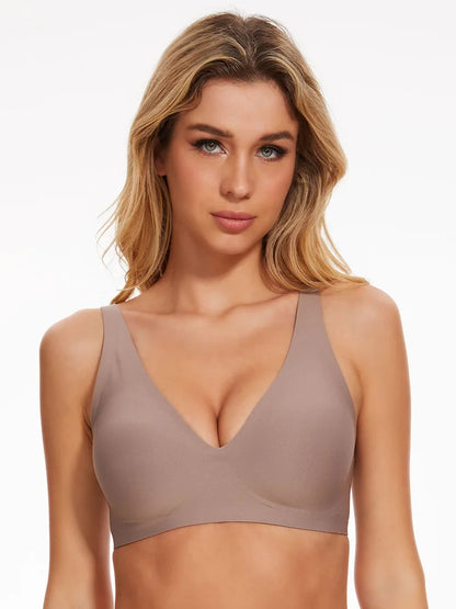 Seamless Wireless Bra with Everyday Comfort and Support