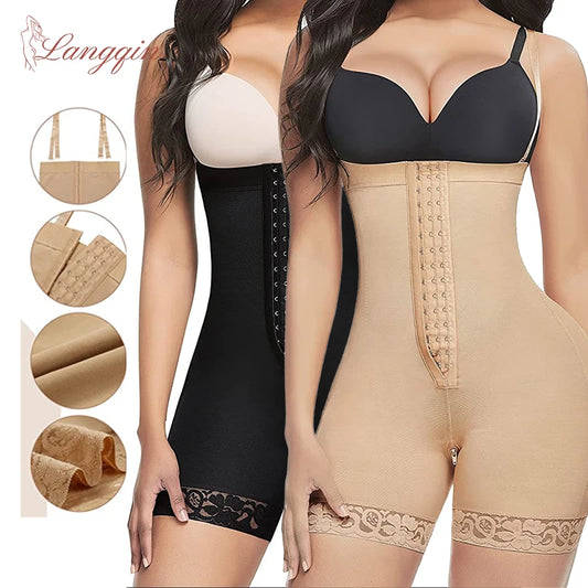High-Compression Abdominal Shapewear – Strapless Tummy Control & Waist Support