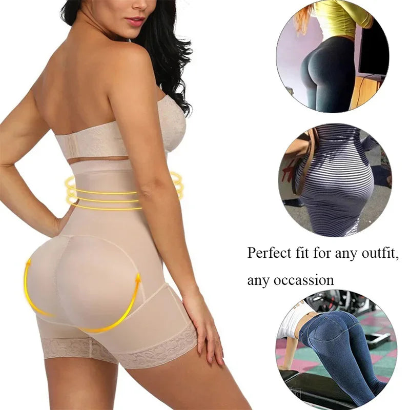 Colombian Butt Lifter Shapewear – High-Waist Tummy Control Panties