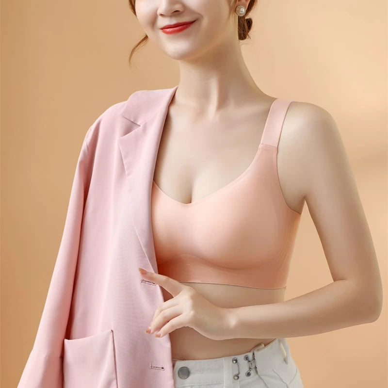 Comfortable Wireless Seamless Bra for Women with Perfect Fit and Soft Support