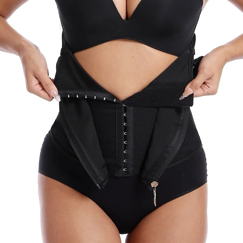 Latex Waist Trainer – Steel-Boned Corset for Slimming & Body Shaping