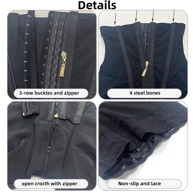 Colombian High Compression Shaping Belt – Abdominal Control and Waist Shaping