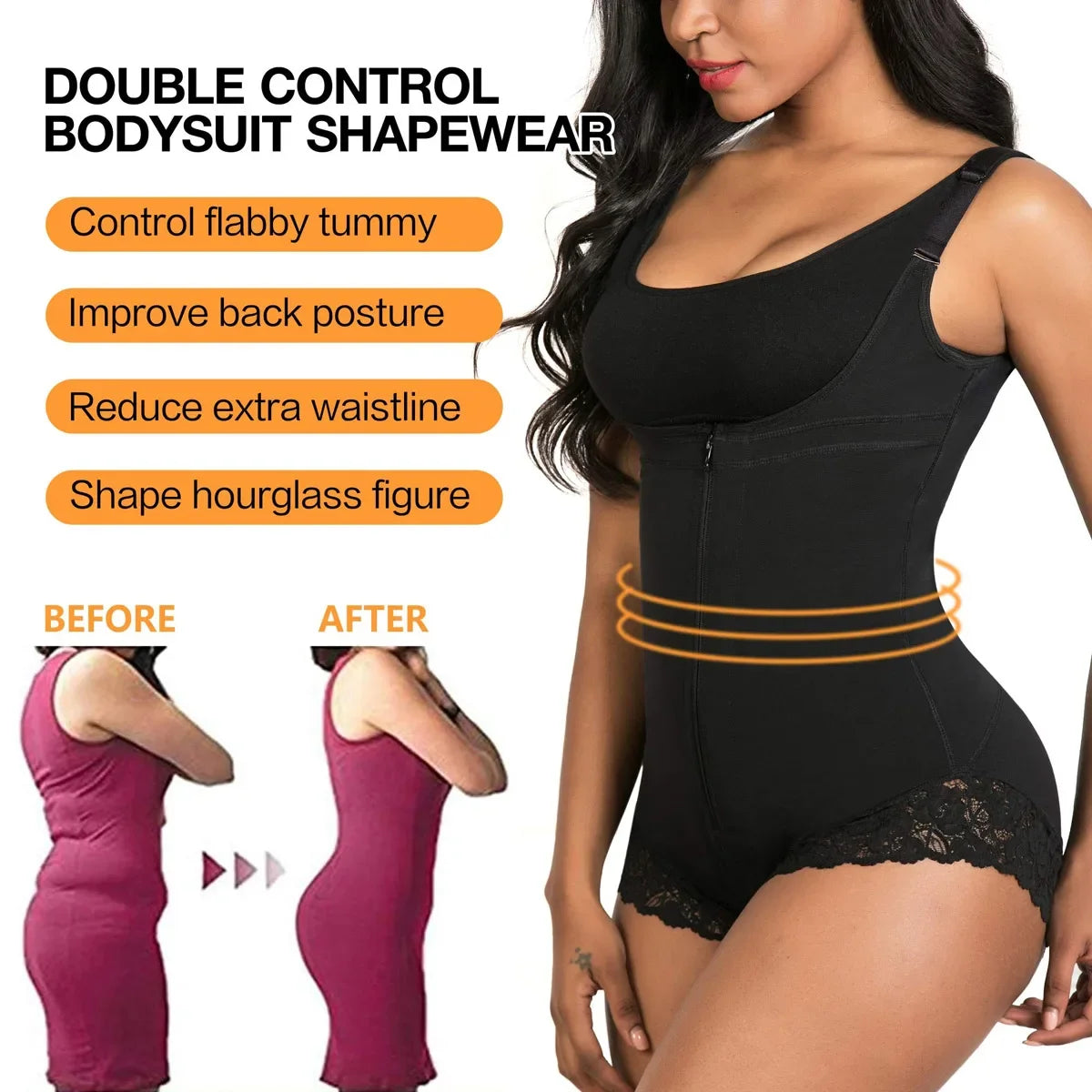 Colombian Shapewear – High Compression Tummy Control & Waist Trainer
