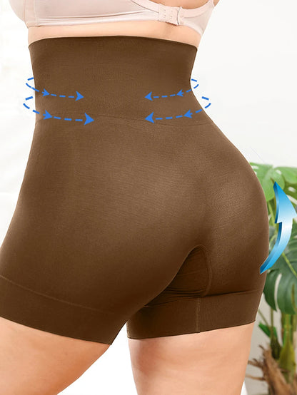 Plus Size High-Waist Shapewear – Tummy Control & Slimming Shorts