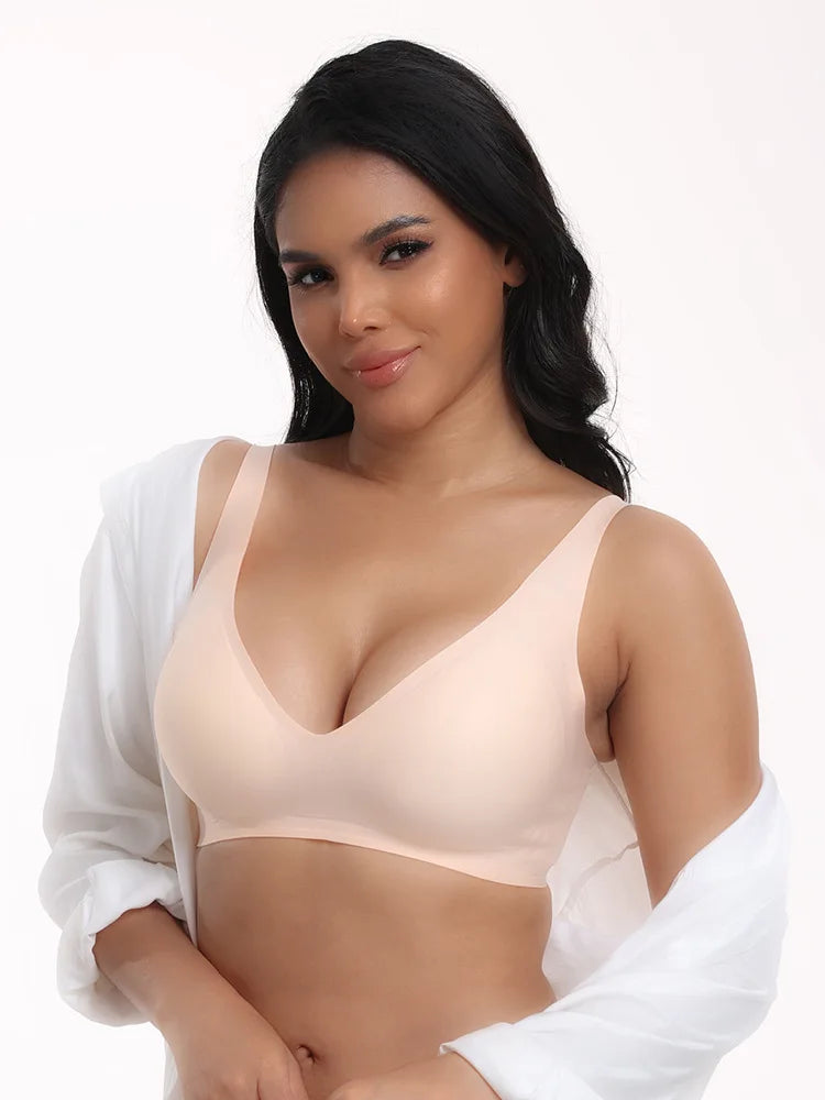 Seamless Wireless Bra with Everyday Comfort and Support