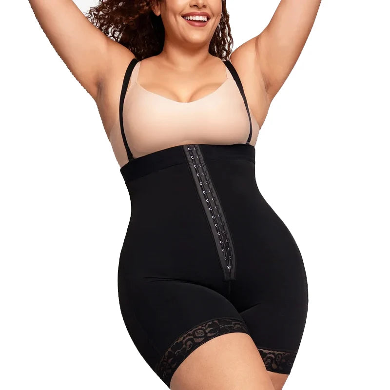 High-Compression Abdominal Shapewear – Strapless Tummy Control & Waist Support