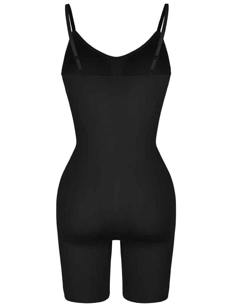 Full Body Shaper – Adjustable Straps, Tummy Control & Seamless Slimming Bodysuit
