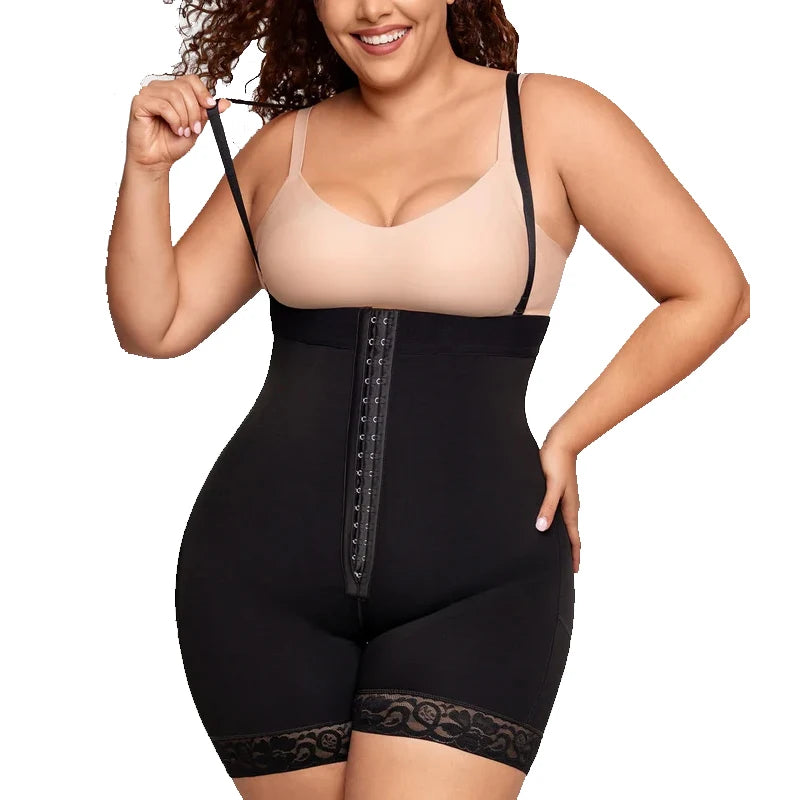 High-Compression Abdominal Shapewear – Strapless Tummy Control & Waist Support