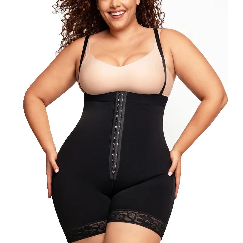 High-Compression Abdominal Shapewear – Strapless Tummy Control & Waist Support