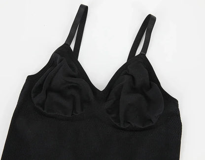 Full Body Shaper – Adjustable Straps, Tummy Control & Seamless Slimming Bodysuit