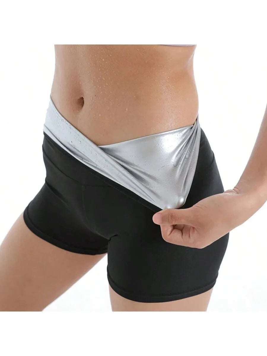 Sauna shorts – Thermal shaping shorts for fitness and waist control.