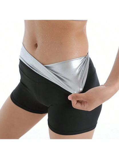 Sauna shorts – Thermal shaping shorts for fitness and waist control.