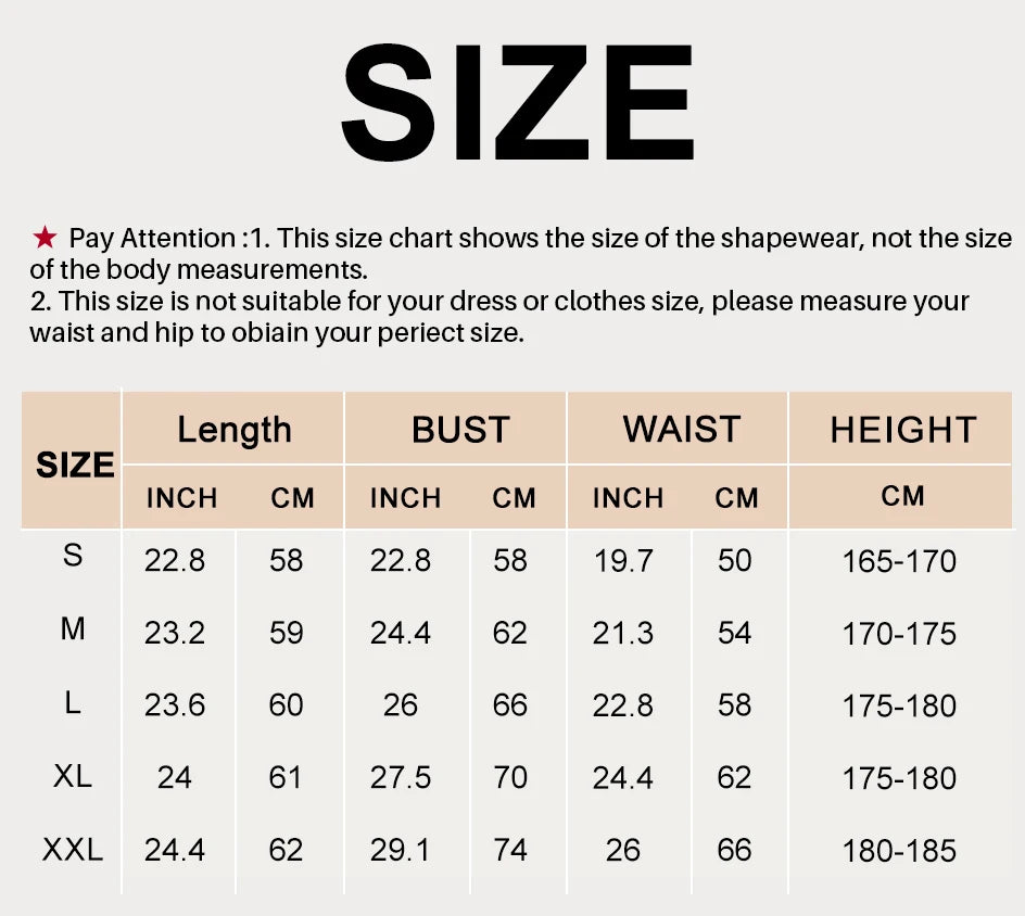 Slim Bodysuit Shapewear – Zipper Waist Trainer & Tummy Control Corset