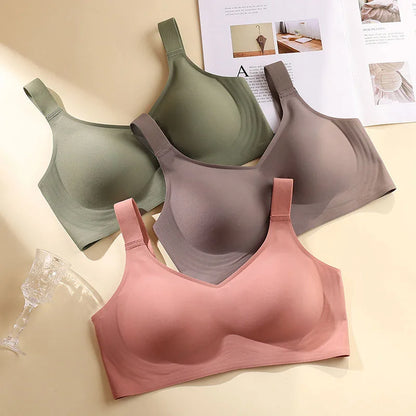 Comfortable Wireless Seamless Bra for Women with Perfect Fit and Soft Support