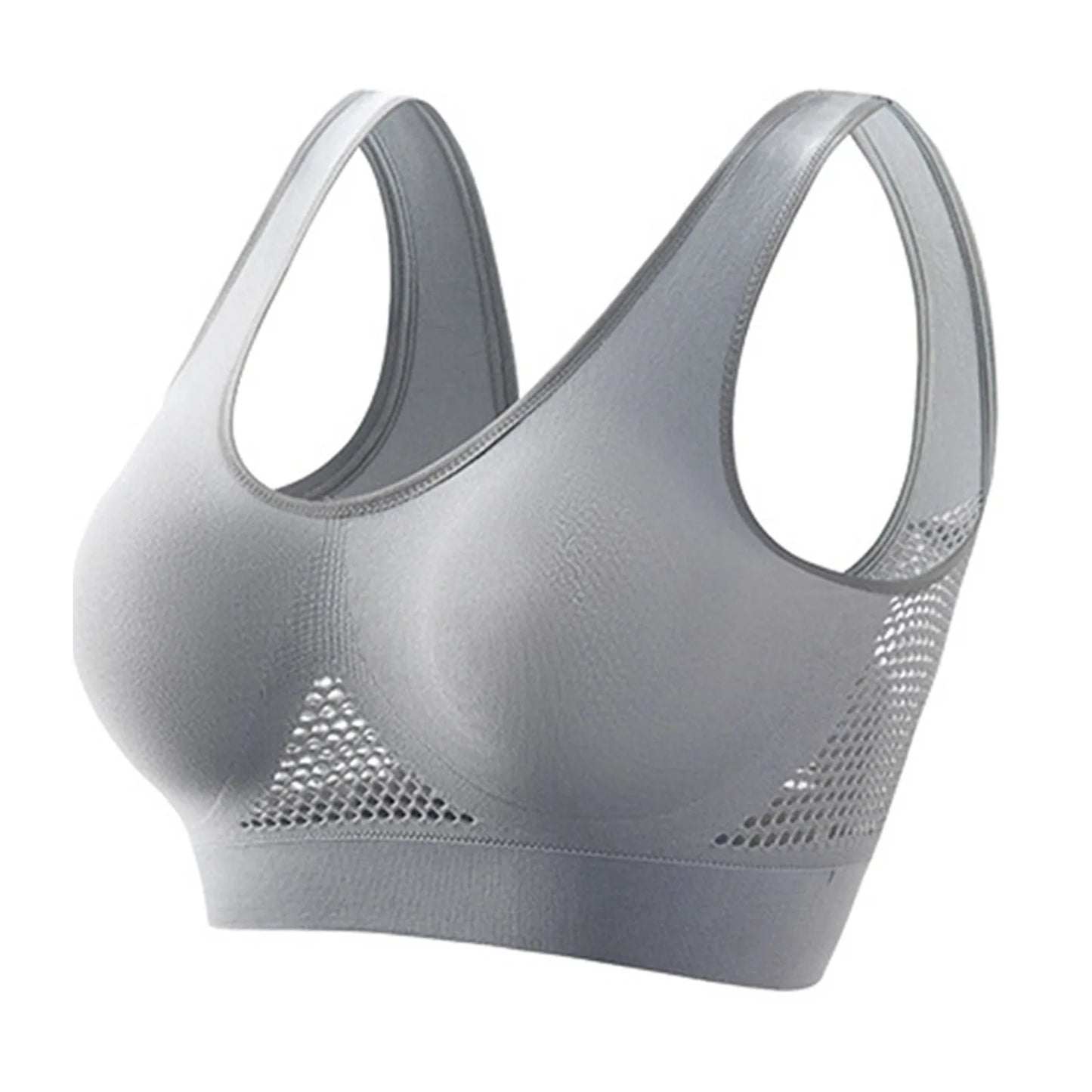 Shockproof Sports Bra – High Support & Beautiful Back Design for Running and Yoga
