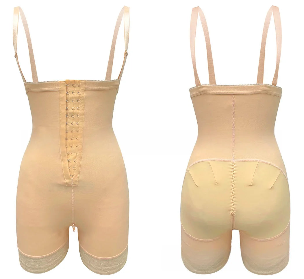 High-Compression Abdominal Shapewear – Strapless Tummy Control & Waist Support