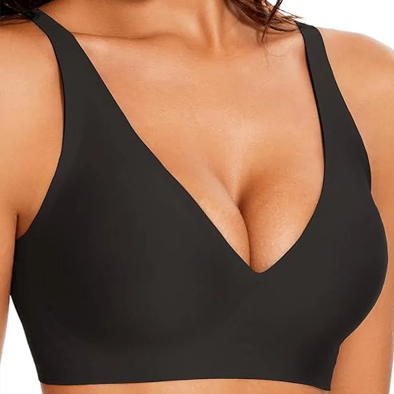 Seamless Wireless Bra with Everyday Comfort and Support