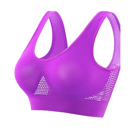 Shockproof Sports Bra – High Support & Beautiful Back Design for Running and Yoga