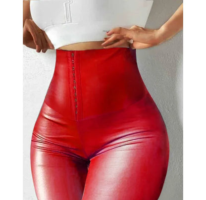 High-Waisted Streetwear Pants – Slim Fit, Hip Shaping Comfortable for Autumn/Winter