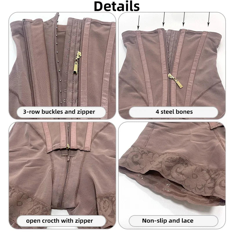 Colombian High Compression Shaping Belt – Abdominal Control and Waist Shaping