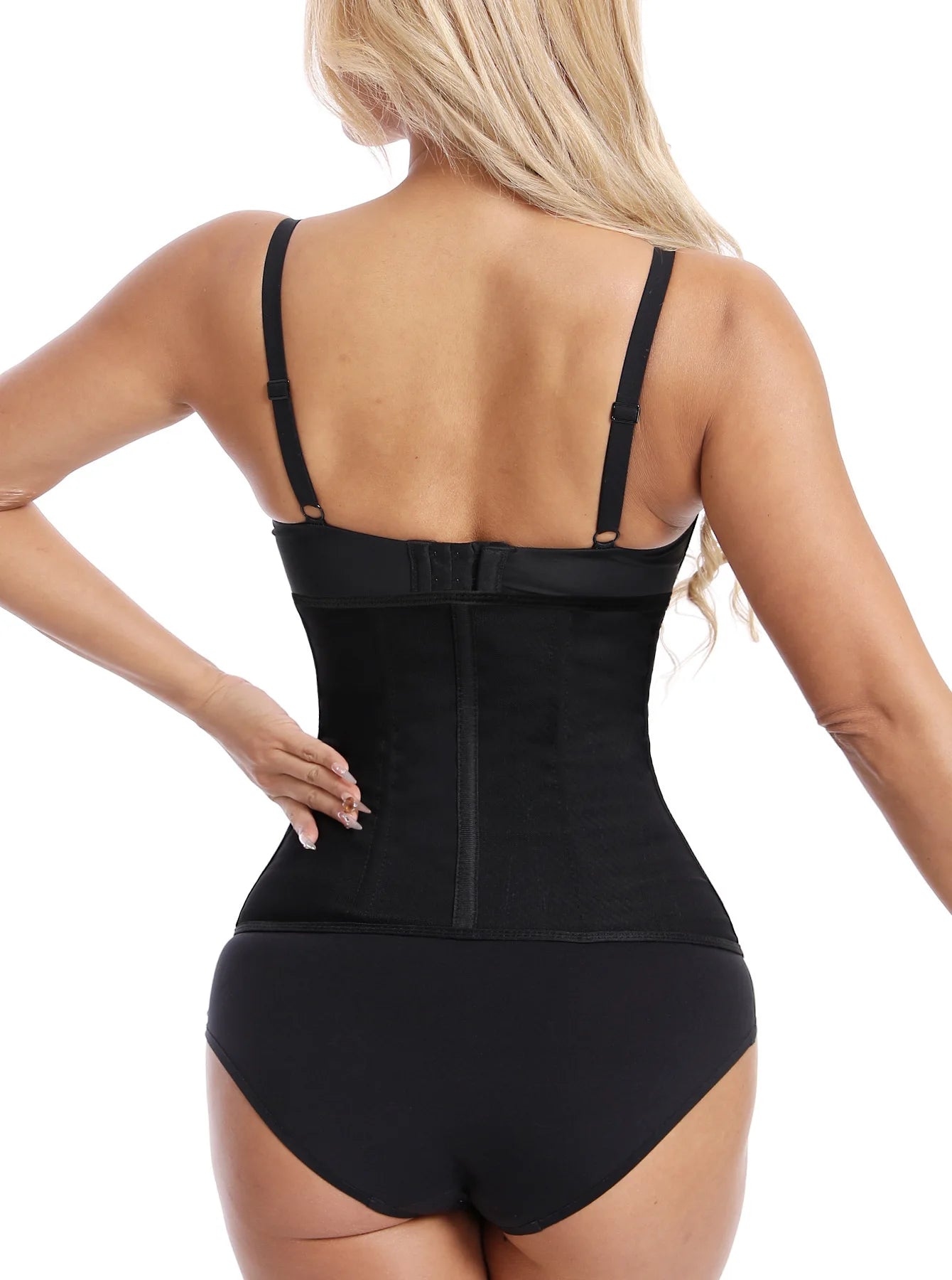 Latex Waist Trainer – Steel-Boned Corset for Slimming & Body Shaping