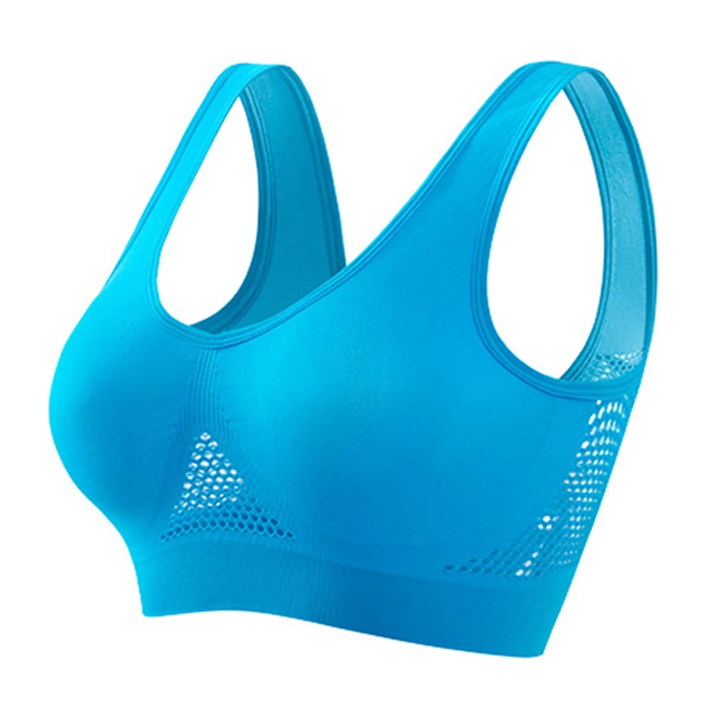 Shockproof Sports Bra – High Support & Beautiful Back Design for Running and Yoga